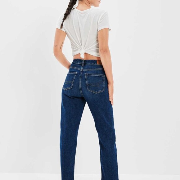 AE Stretch Mom Straight Jean - Picture 11 of 11